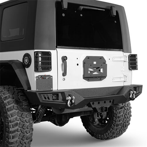 Load image into Gallery viewer, 2007-2018 Jeep JK Rear Bumper Hooke Road Bumpers 4x4 Jeep Parts - Hooke Road b2097s 7