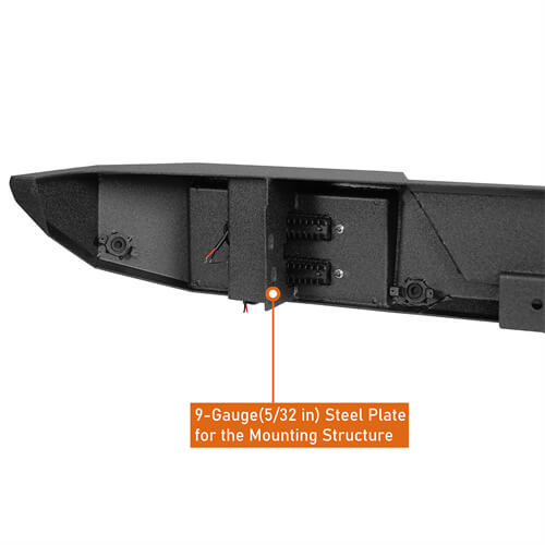 Load image into Gallery viewer, 2018-2024 Jeep Wrangler JL Rear Bumper 4x4 Jeep Parts Aftermarket Bumpers - Hooke Road b3056s 15