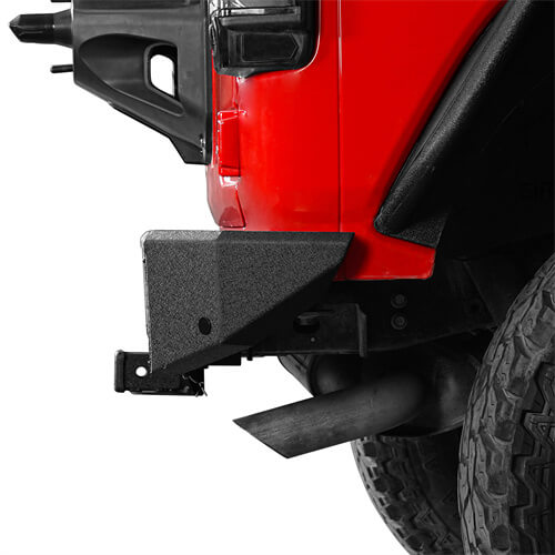 Load image into Gallery viewer, 2018-2024 Jeep Wrangler JL Rear Bumper 4x4 Jeep Parts Aftermarket Bumpers - Hooke Road b3056s 8