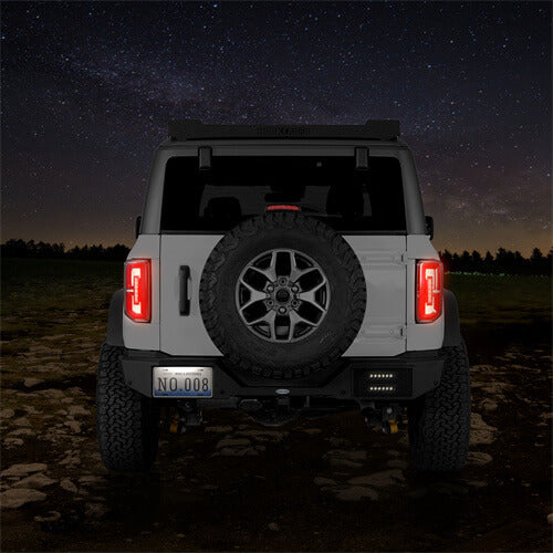 Load image into Gallery viewer, Aftermarket Rear Bumper w/ LED Lights For Ford Bronco 2021-2023 Excluding Raptor - Hooke Road b8920s 10