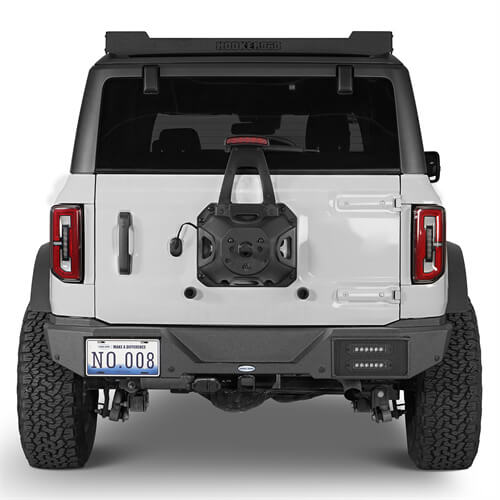 Load image into Gallery viewer, Aftermarket Rear Bumper w/ LED Lights For Ford Bronco 2021-2023 Excluding Raptor - Hooke Road b8920s 8