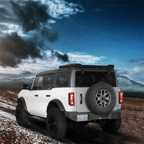 Load image into Gallery viewer, Aftermarket Rear Bumper w/ LED Lights For Ford Bronco 2021-2023 Excluding Raptor - Hooke Road b8920s 9