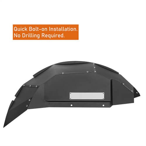Load image into Gallery viewer, Aftermarket Rear Wheel Well Liners 4x4 Truck Parts For 2021 2022 2023 Ford Bronco - Hooke Road b8915s 13