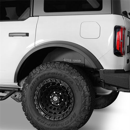 Load image into Gallery viewer, Aftermarket Rear Wheel Well Liners 4x4 Truck Parts For 2021 2022 2023 Ford Bronco - Hooke Road b8915s 5