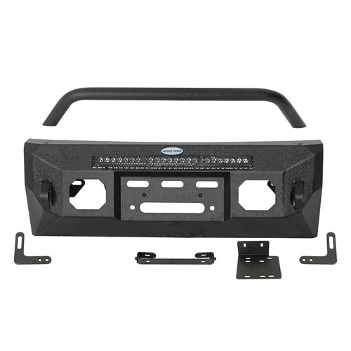 Load image into Gallery viewer, Hooke Road Aftermarket Steel Front Bumper for 2010-2013 Lexus GX460 b4608s 4
