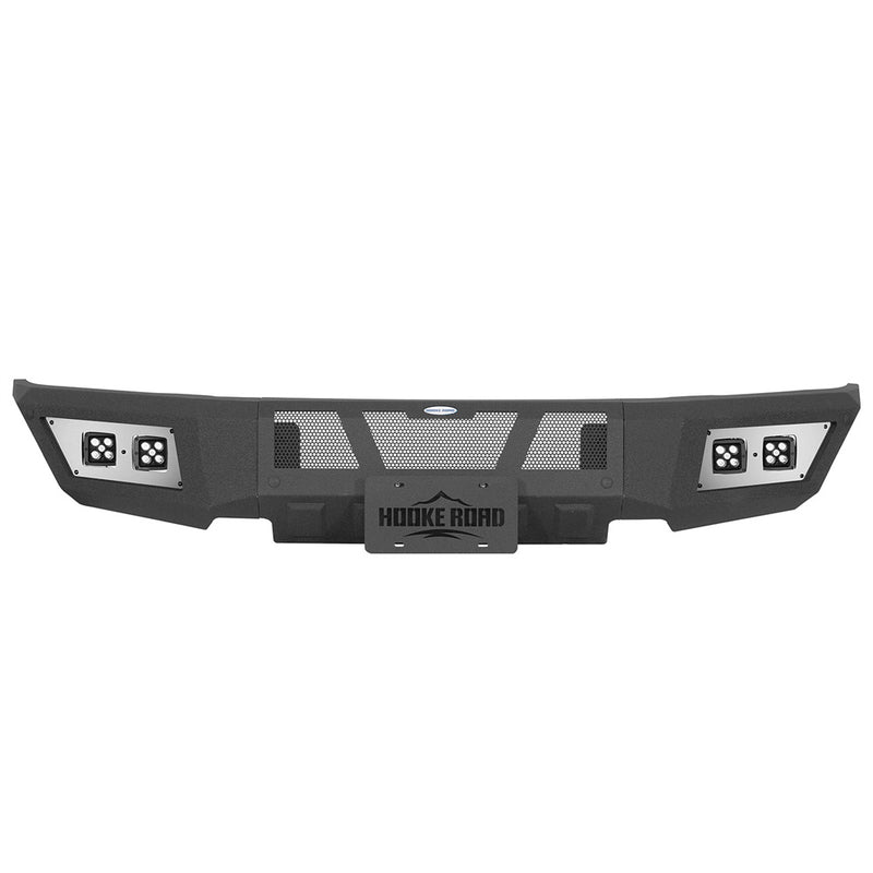 Load image into Gallery viewer, Hooke Road Aftermarket steel Front Bumper for 2015-2017 Ford F-150 b8294 4