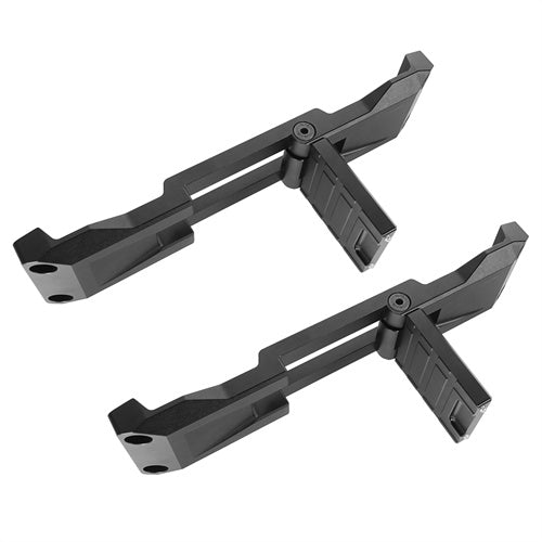 Load image into Gallery viewer, Hooke Road Aluminum Door Hinge Steps for 2007-2018 Jeep Wrangler JK & 2018-2024 JL mmr20140 8