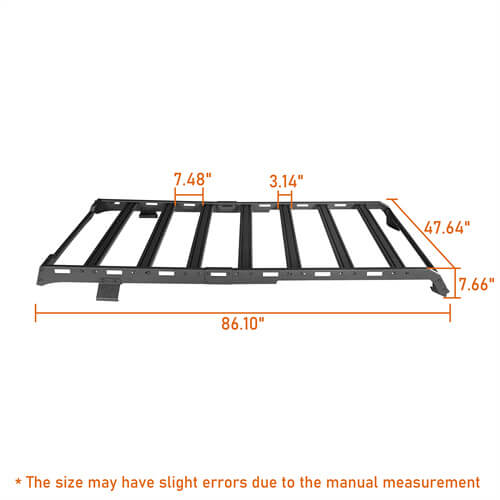 Load image into Gallery viewer, 2021-2024 Ford Bronco Roof Rack Luggage Rack 4x4 Truck Parts - Hooke Road b8929s 16