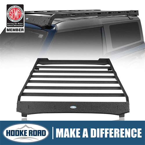 Load image into Gallery viewer, 2021-2024 Ford Bronco Roof Rack Luggage Rack 4x4 Truck Parts - Hooke Road b8929s 1