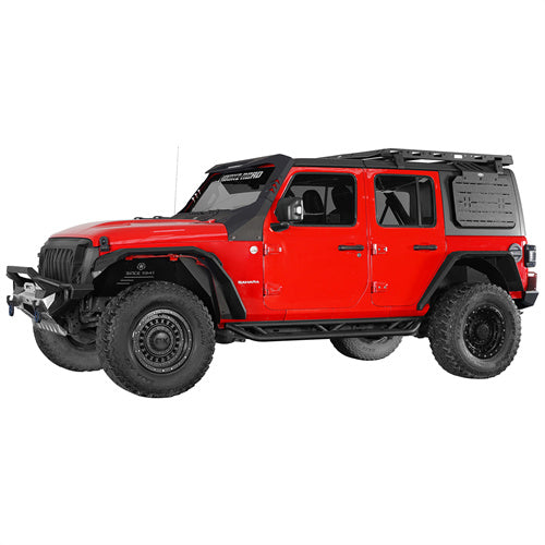 Load image into Gallery viewer, Hooke Road Aluminum Front Inner Fender Liners for 2018-2024 Jeep Wrangler JL & 2020-2024 Gladiator JT b3075s 4