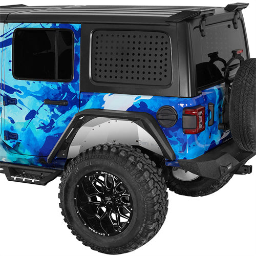 Load image into Gallery viewer, Hooke Road Aluminum Front & Rear Inner Fender Liners for 18-25 Jeep JL b3086s 3