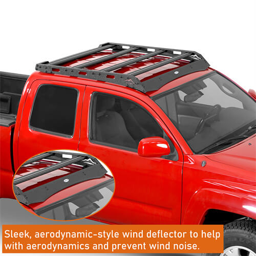 Load image into Gallery viewer, Aluminum Roof Rack Cargo Rack 4x4 Truck Parts For 2005-2023 Toyota Tacoma Access Cab  - Hooke Road b4035s 10