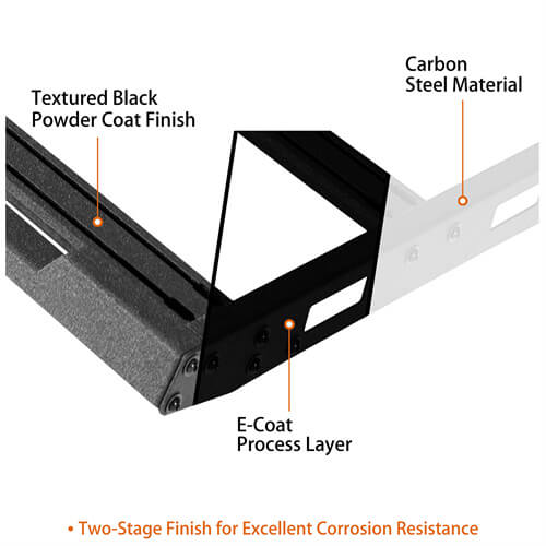 Load image into Gallery viewer, Aluminum Roof Rack Cargo Rack 4x4 Truck Parts For 2005-2023 Toyota Tacoma Access Cab  - Hooke Road b4035s 15