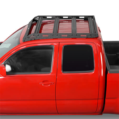 Load image into Gallery viewer, Aluminum Roof Rack Cargo Rack 4x4 Truck Parts For 2005-2023 Toyota Tacoma Access Cab  - Hooke Road b4035s 6