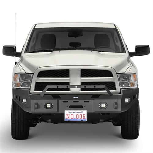 Load image into Gallery viewer, 2009-2012 Ram 1500 Aftermarket Full-Width Front Bumper 4x4 Truck Parts - Hooke Road b6202 3