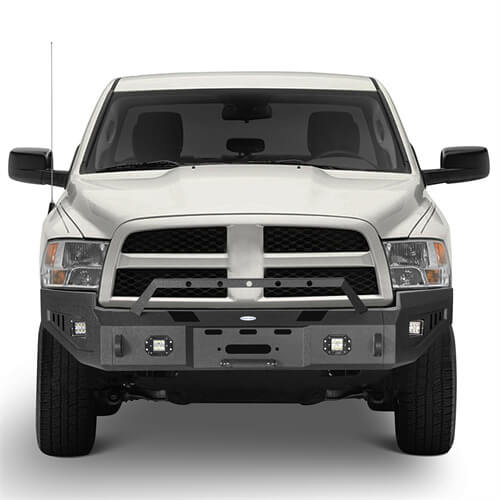 Load image into Gallery viewer, 2009-2012 Ram 1500 Aftermarket Full-Width Front Bumper 4x4 Truck Parts - Hooke Road b6202 5
