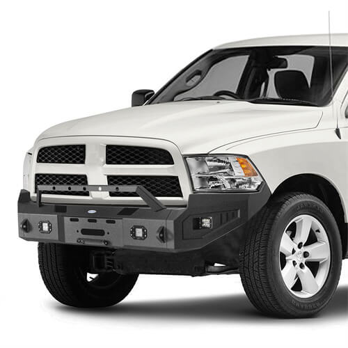 Load image into Gallery viewer, 2009-2012 Ram 1500 Aftermarket Full-Width Front Bumper 4x4 Truck Parts - Hooke Road b6202 6