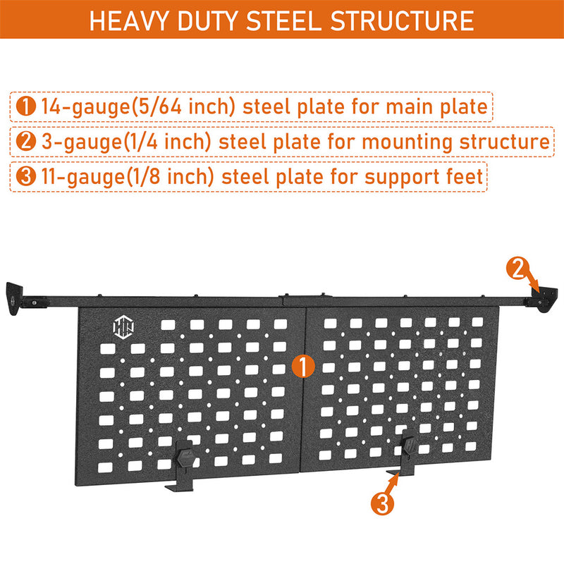 Load image into Gallery viewer, Hooke Road Pick-up Bed Cargo MOLLE Divider 2007-2021 Toyota Tundra b5037s 6