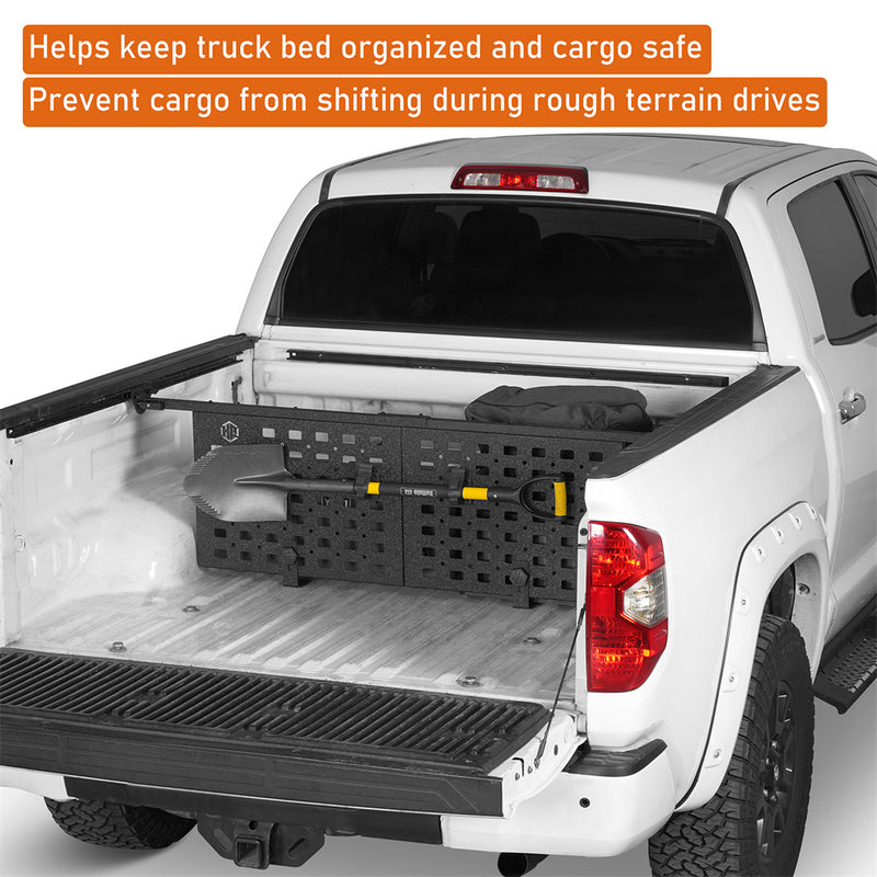 Load image into Gallery viewer, Hooke Road Pick-up Bed Cargo MOLLE Divider 2007-2021 Toyota Tundra b5037s 7