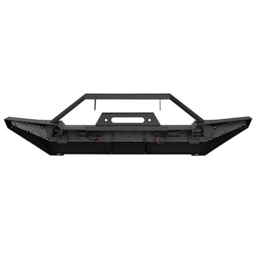 Load image into Gallery viewer, HookeRoad Jeep TJ BLADE Front Bumper w/Winch Plate for 1987-2006 Jeep Wrangler YJ TJ b1011s 7