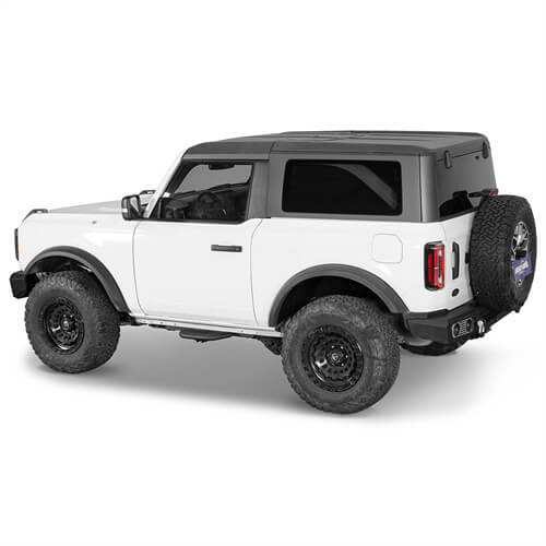 Load image into Gallery viewer, 2021-2024 Ford Bronco Side Steps Side Hoop Steps kit 4x4 Truck Parts - Hooke Road b8931s 5