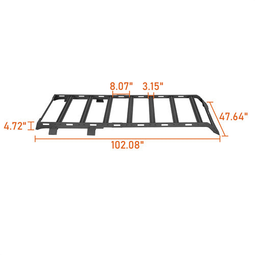 Load image into Gallery viewer, Bronco Discovery Roof Rack For Ford 21-23 4-Door Hardtop - HookeRoad b8906s 6