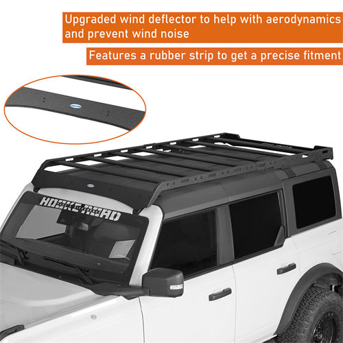 Load image into Gallery viewer, Bronco Discovery Roof Rack For Ford 21-23 4-Door Hardtop - HookeRoad b8906s 7