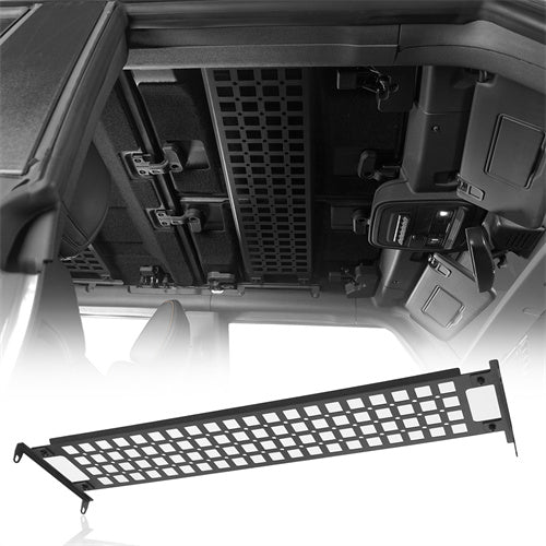 Load image into Gallery viewer, Bronco Molle Panel Front Overhead MOLLE Storage Panel For 2021-2023 Ford Bronco - Hooke Road ft20018 2