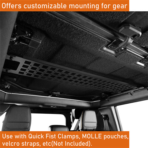 Load image into Gallery viewer, Bronco Molle Panel Rear Overhead MOLLE Storage Panel For 2021-2023 Ford Bronco - Hooke Road ft20019 11