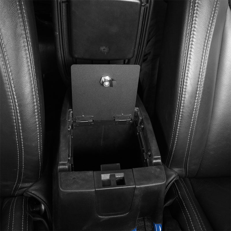 Load image into Gallery viewer, Hooke Road Center Console Lock Box for 2011-2018 Jeep Wrangler JK MMR.21795.SHO 2