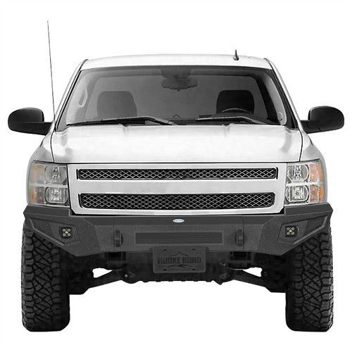 Load image into Gallery viewer, Hooke Road Chevy Silverado 1500 Aftermarket Front Bumper for 2007-2013 Chevy Silverado 1500 2nd Generation b9033 2