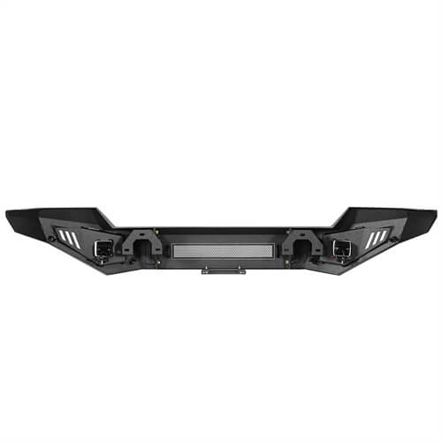 Load image into Gallery viewer, 2016-2018 Chevy Silverado 1500 Aftermarket Full Width Front Bumper 4x4 Truck Parts - Hooke Road b9029 19