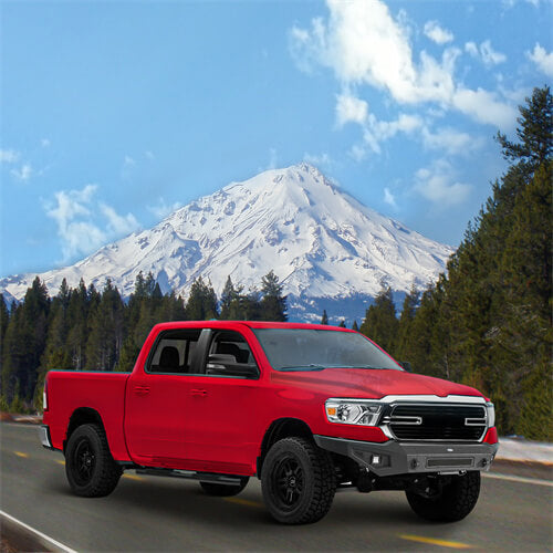 Load image into Gallery viewer, 2019-2023 Ram 1500 Aftermarket Front Bumper w/LED Spotlights - Hooke Road b6030 7