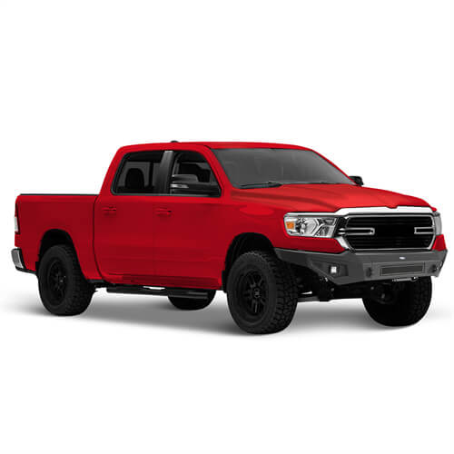 Load image into Gallery viewer, 2019-2023 Ram 1500 Aftermarket Front Bumper w/LED Spotlights - Hooke Road b6030 8