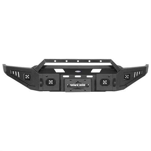 Load image into Gallery viewer, Hooke Road 2021-2023 Ford F-150 Front Bumper w/ Winch Plate & LED Spotlights Excluding Raptor b8300 5