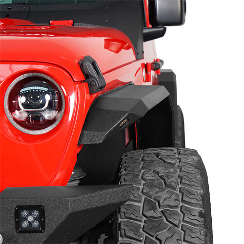 Load image into Gallery viewer, 2018-2024 Jeep JL Fender Flares w/Signal Lights 4x4 Jeep Parts - Hooke Road b3055 20