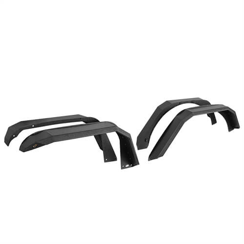 Load image into Gallery viewer, 2018-2024 Jeep JL Fender Flares w/Signal Lights 4x4 Jeep Parts - Hooke Road b3055 28