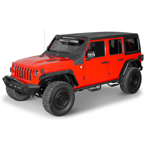 Load image into Gallery viewer, 2018-2024 Jeep JL Fender Flares w/Signal Lights 4x4 Jeep Parts - Hooke Road b3055 4