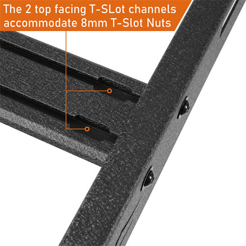Load image into Gallery viewer, 2021 2022 2023 Ford Bronco Aluminum Roof Rack Cargo Rack 4x4 Parts -  Hooke Road b8924s 18
