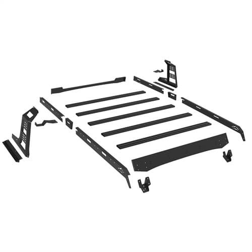 Load image into Gallery viewer, 2021 2022 2023 Ford Bronco Aluminum Roof Rack Cargo Rack 4x4 Parts -  Hooke Road b8924s 20