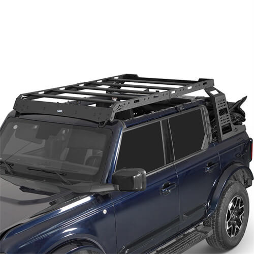 2021 2022 2023 Ford Bronco Aluminum Roof Rack Cargo Rack 4x4 Parts -  Hooke Road b8924s 8