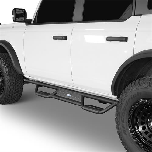 Load image into Gallery viewer, Ford Bronco Drop Side Step Bars for Bronco 2021-2023- HookeRoad  b8901 5
