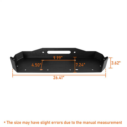 Load image into Gallery viewer, 2021-2023 Ford Bronco (Excluding Raptor) Offroad Winch Plate Fits For Front bumper - Hooke Road b8913s 10