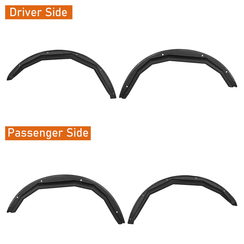 Load image into Gallery viewer, Ford Bronco Razor Armor Front & Rear Fender Flares Kit (Excluding Raptor) - Hooke Road b8908s 8