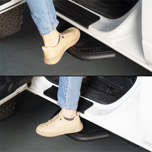 Load image into Gallery viewer, Ford Bronco Side Steps Wheel-To-Wheel Running Boards Side Hoop Steps 4x4 Parts - Hooke Road b8930s 9