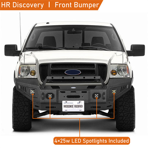 Load image into Gallery viewer, 2004-2008 Ford F-150 Front Bumper Aftermarket Bumper 4×4 Truck Parts - Hooke Road b8006 4