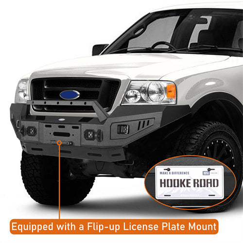 Load image into Gallery viewer, 2004-2008 Ford F-150 Front Bumper Aftermarket Bumper 4×4 Truck Parts - Hooke Road b8006 5