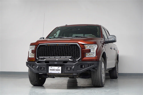 Load image into Gallery viewer, 2015-2017 Ford F-150 Front Bumper Aftermarket Bumper Pickup Truck Parts - Hooke Road2015-2017 Ford F-150 Front Bumper Aftermarket Bumper Pickup Truck Parts - Hooke Road b8280 5