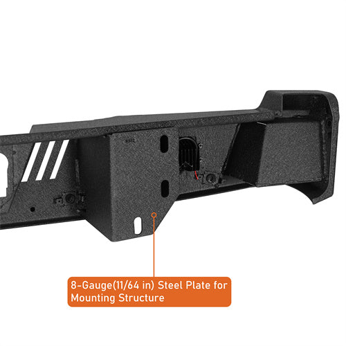 Load image into Gallery viewer, Hooke Road Ford F-150 2021-2024 Rear Bumper, Excluding Raptor & Tremor b8302 8