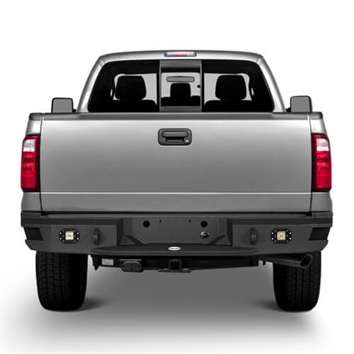 Load image into Gallery viewer, Ford Rear Bumper w/License Plate Light for 2011-2016 Ford F-250 F-350 - Hooke Road b8523 4
